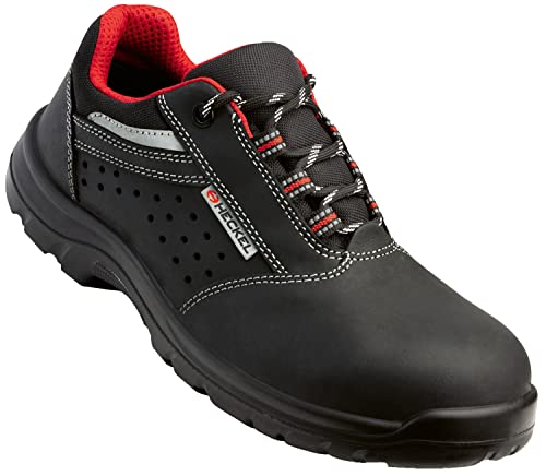 Heckel Focus 2.0 Perfo - Zehenschutzkappe Arbeitsschuhe für Damen/Herren - Size 45 von Heckel