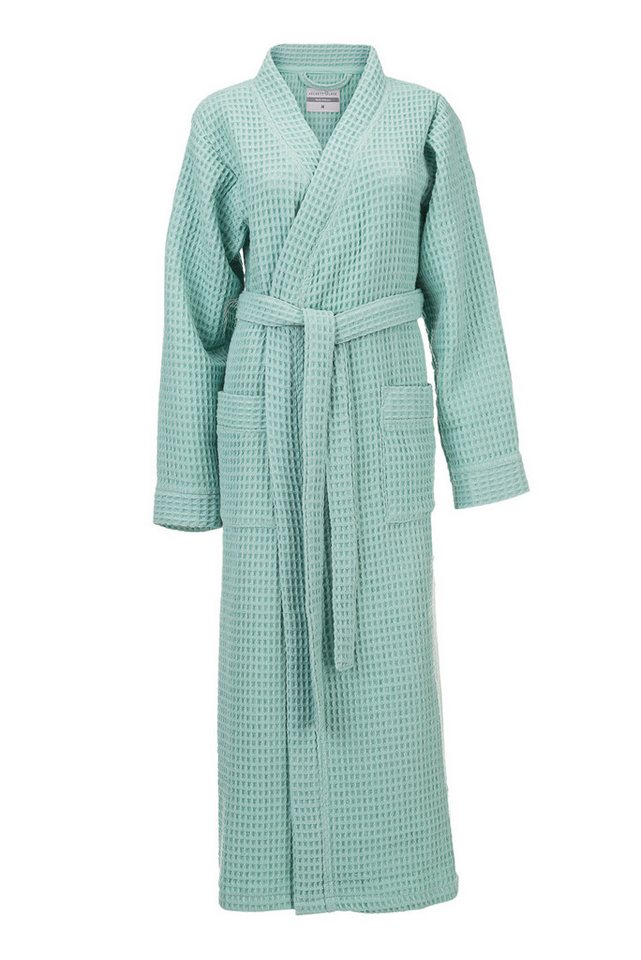 Heckett and Lane Bademantel Bademantel Wafel Lang L Sea green Bademantel L Sea-Green Uni, Bademantel Morgenmantel Heckett and Lane Bademantel Bademantel Wafel Lang L Sea green Bademantel L Sea-Green Uni, Bademantel Morgenmantel von Heckett and Lane