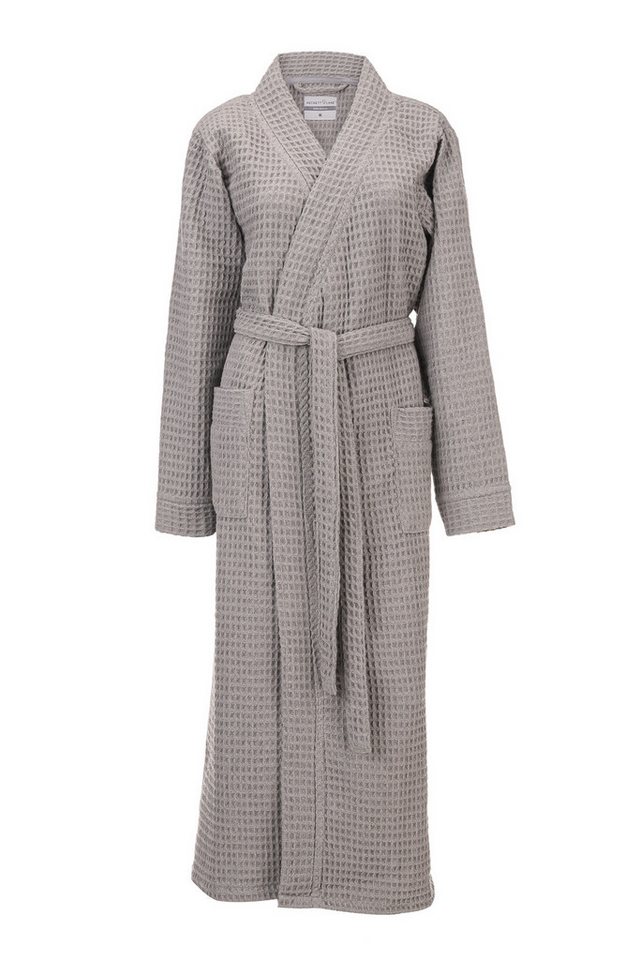 Heckett and Lane Bademantel Bademantel Wafel Lang XL Melange grey Bademantel XL Melange-Grey Uni, Bademantel Morgenmantel Heckett and Lane Bademantel Bademantel Wafel Lang XL Melange grey Bademantel XL Melange-Grey Uni, Bademantel Morgenmantel von Heckett and Lane