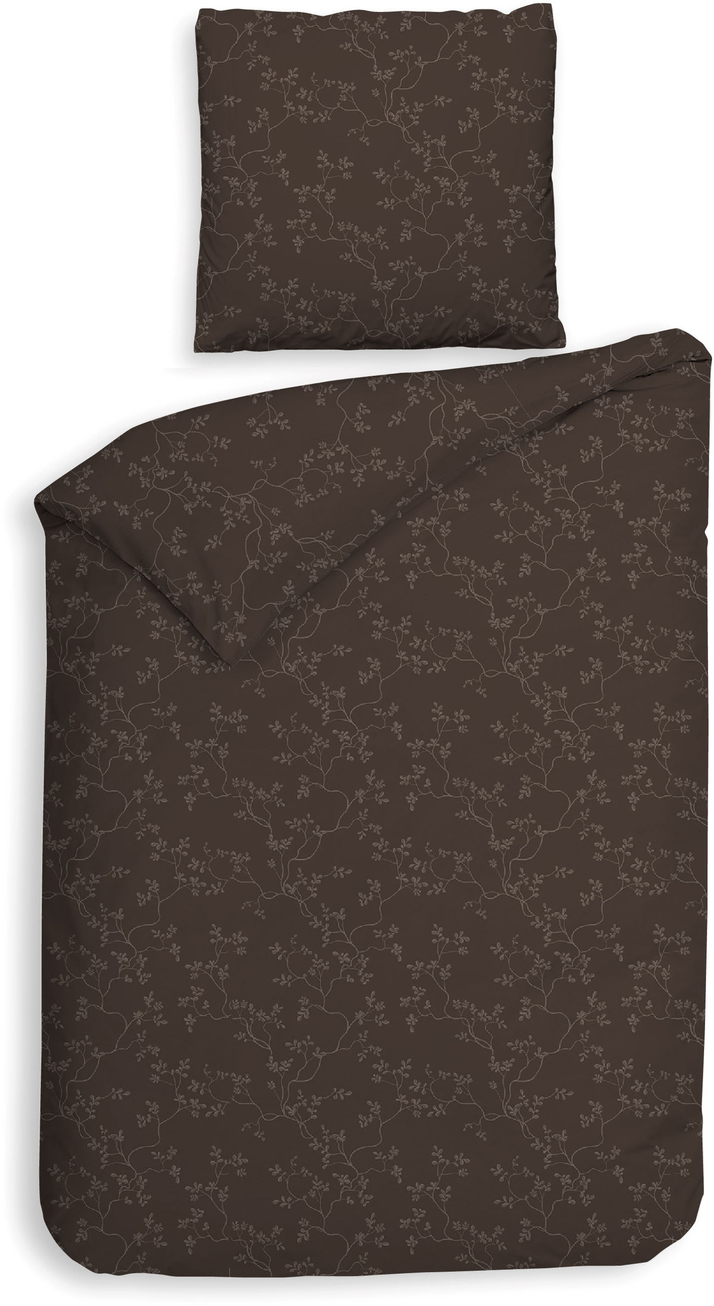 Heckett & Lane Bettwäsche "Alloro" 2 Stk. tlg. Blumen Muster, 100% Baumwolle, Bettwäsche ab 135x200 cm. von Heckett & Lane