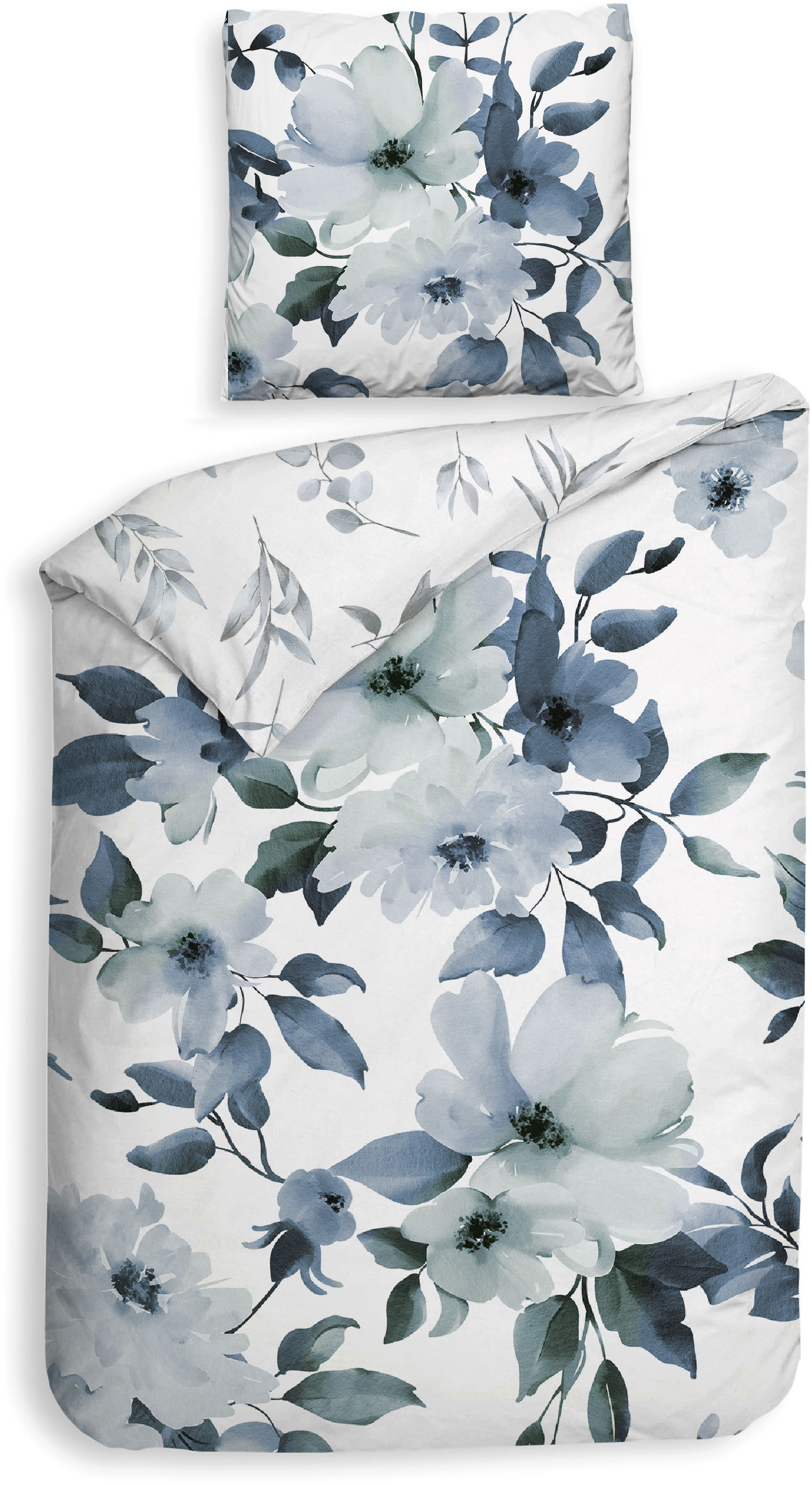 Heckett & Lane Bettwäsche "Kristoffer" 2 Stk. tlg. 100% Baumwolle, hochwertiges Mako-Satin, Bettwäsche ab 135x200 cm. von Heckett & Lane