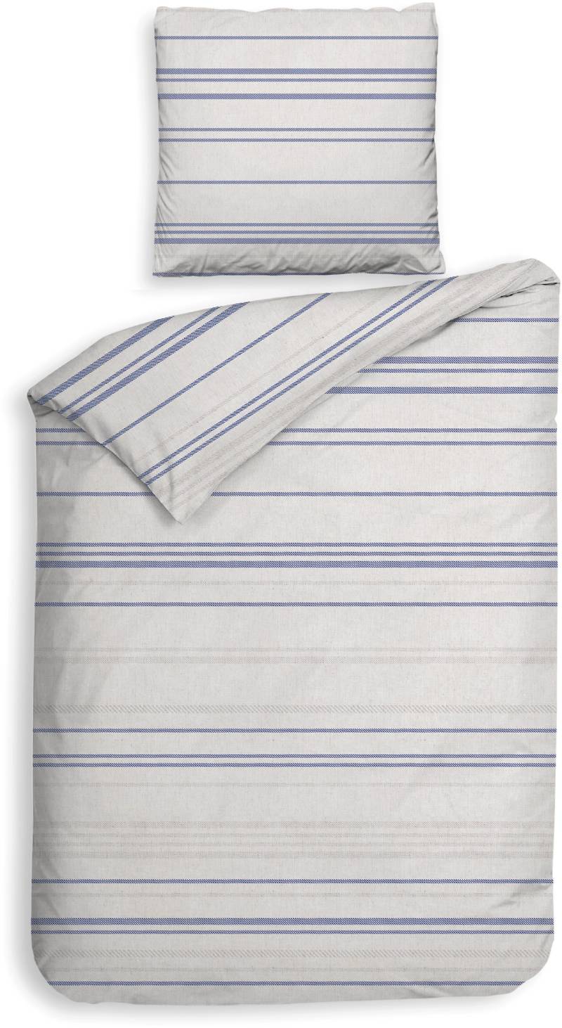 Heckett & Lane Bettwäsche "Mattia" 2 Stk. tlg. 100% Baumwolle, hochwertiges Flanell, Bettwäsche ab 135x200 cm. von Heckett & Lane