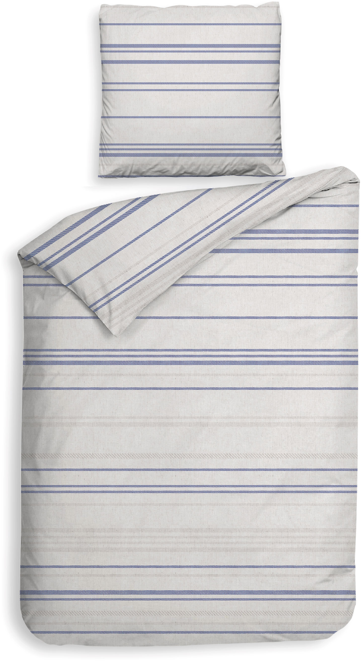 Heckett & Lane Bettwäsche "Mattia" 2 Stk. tlg. 100% Baumwolle, hochwertiges Flanell, Bettwäsche ab 135x200 cm. von Heckett & Lane