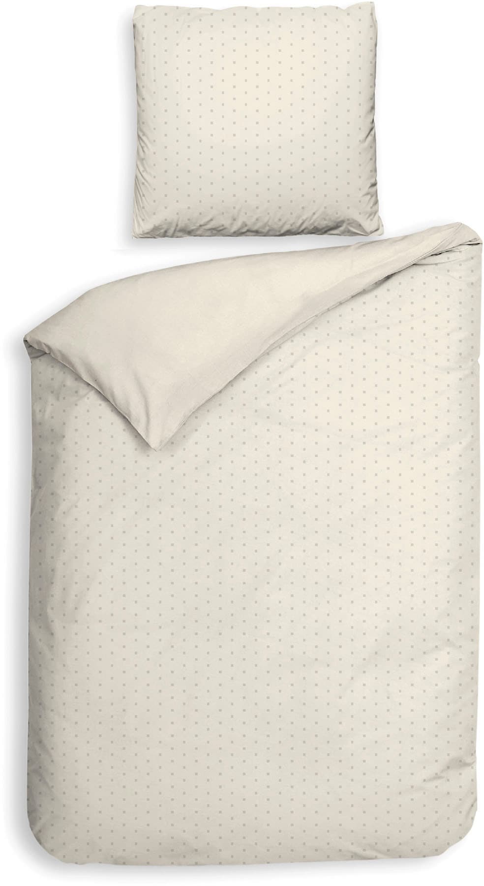 Heckett & Lane Bettwäsche "Punto" 2 Stk. tlg. gepunktet, 100% Baumwolle ab 135x200 cm. von Heckett & Lane