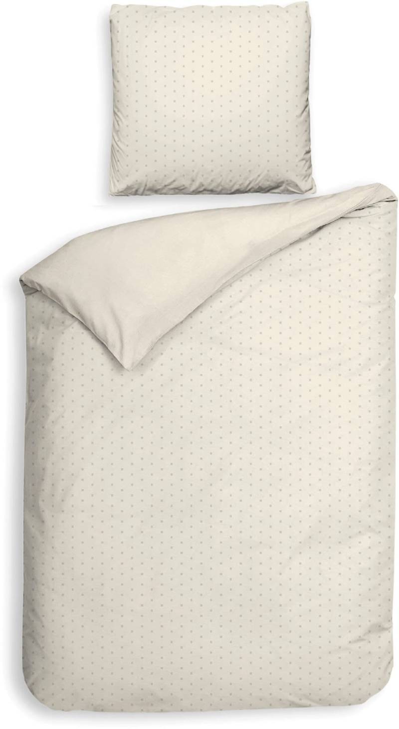 Heckett & Lane Bettwäsche "Punto" 2 Stk. tlg. gepunktet, 100% Baumwolle ab 135x200 cm. von Heckett & Lane