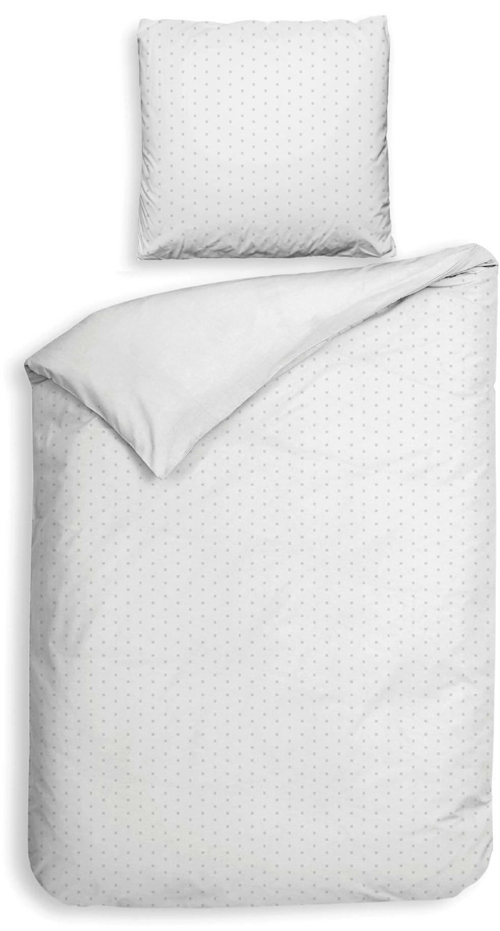 Heckett & Lane Bettwäsche "Punto" 2 Stk. tlg. gepunktet, 100% Baumwolle ab 135x200 cm. von Heckett & Lane