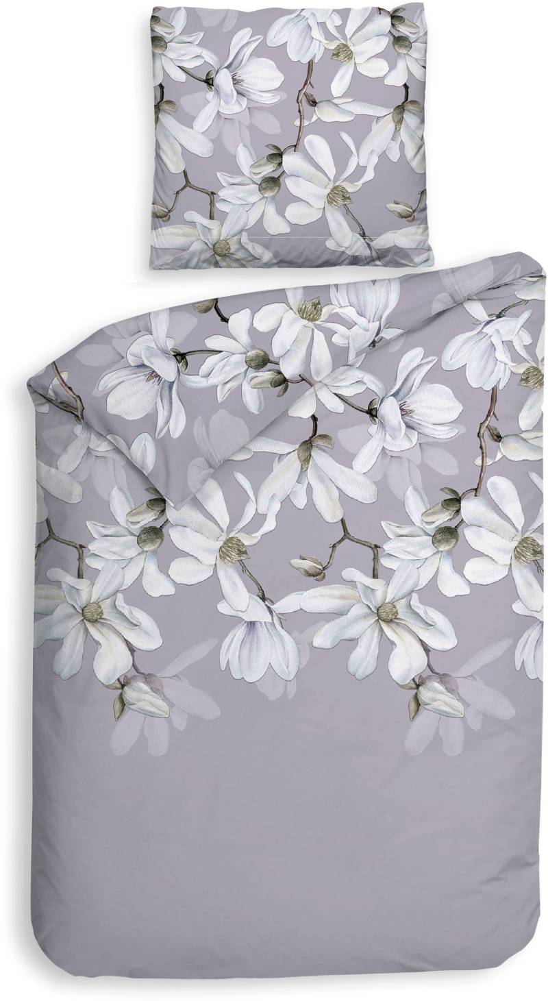 Heckett & Lane Bettwäsche "Stacey" 2 Stk. tlg. Blumen Design, 100% Baumwolle ab 135x200 cm. von Heckett & Lane