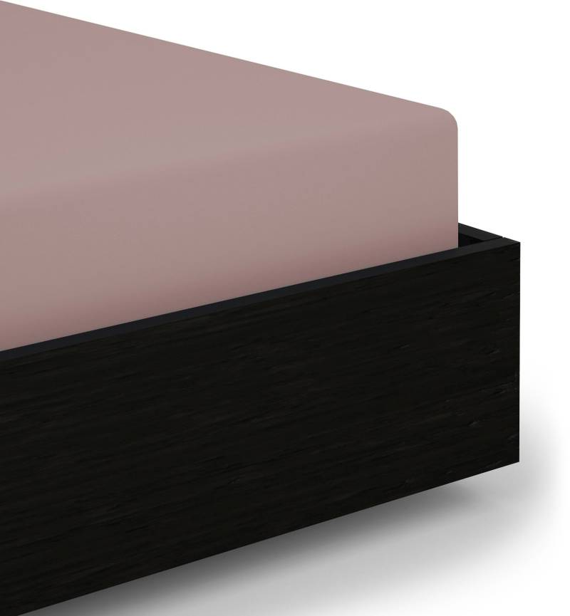 Heckett & Lane Spannbettlaken "Elementi" Laken aus 100% Baumwolle, hochwertiges Mako-Satin, Betttuch ab 90x200 von Heckett & Lane