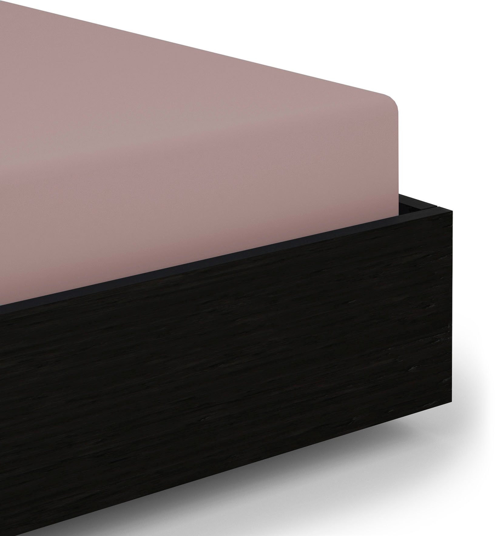 Heckett & Lane Spannbettlaken "Elementi" Laken aus 100% Baumwolle, hochwertiges Mako-Satin, Betttuch ab 90x200 von Heckett & Lane