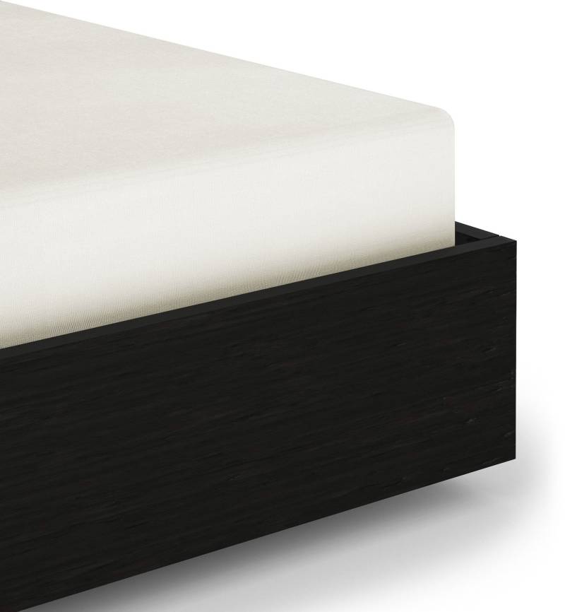 Heckett & Lane Spannbettlaken "Elementi" Laken aus 100% Baumwolle, hochwertiges Mako-Satin, Betttuch ab 90x200 von Heckett & Lane