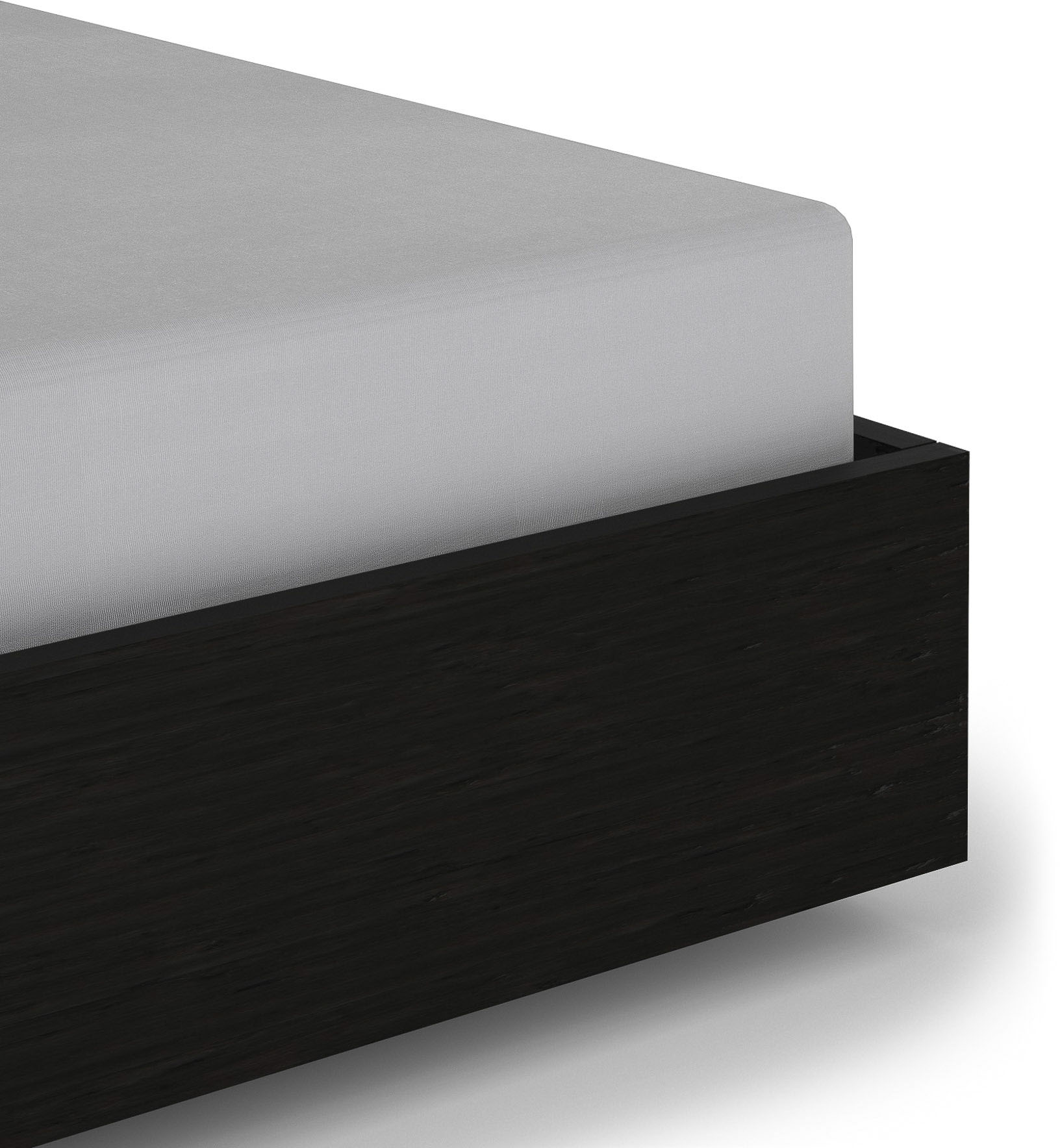 Heckett & Lane Spannbettlaken "Elementi" Laken aus 100% Baumwolle, hochwertiges Mako-Satin, Betttuch ab 90x200 von Heckett & Lane