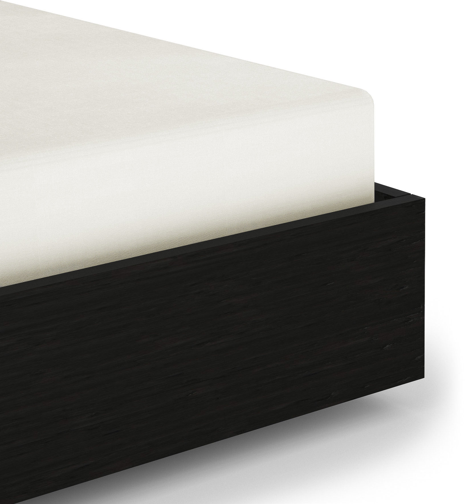 Heckett & Lane Spannbettlaken "Elementi" Laken aus 100% Baumwolle, hochwertiges Mako-Satin, Betttuch ab 90x200 von Heckett & Lane