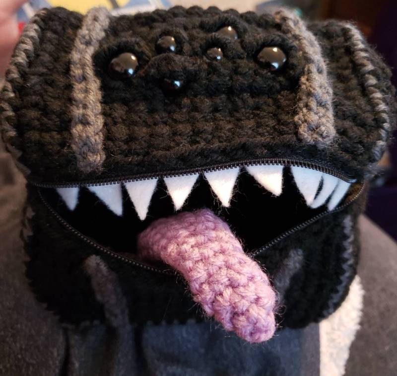 Mimic Würfeltasche von HedgeCrafts
