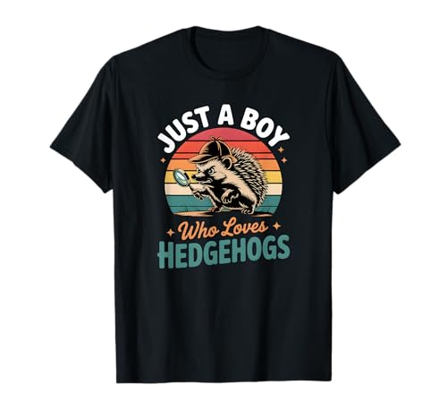 Jungen-Igel T-Shirt Jungen-Igel T-Shirt von Hedgehog Shirts & Gifts for Boys