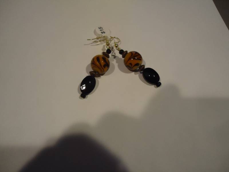 Tiger-Ohrringe von HedgehogCrafter