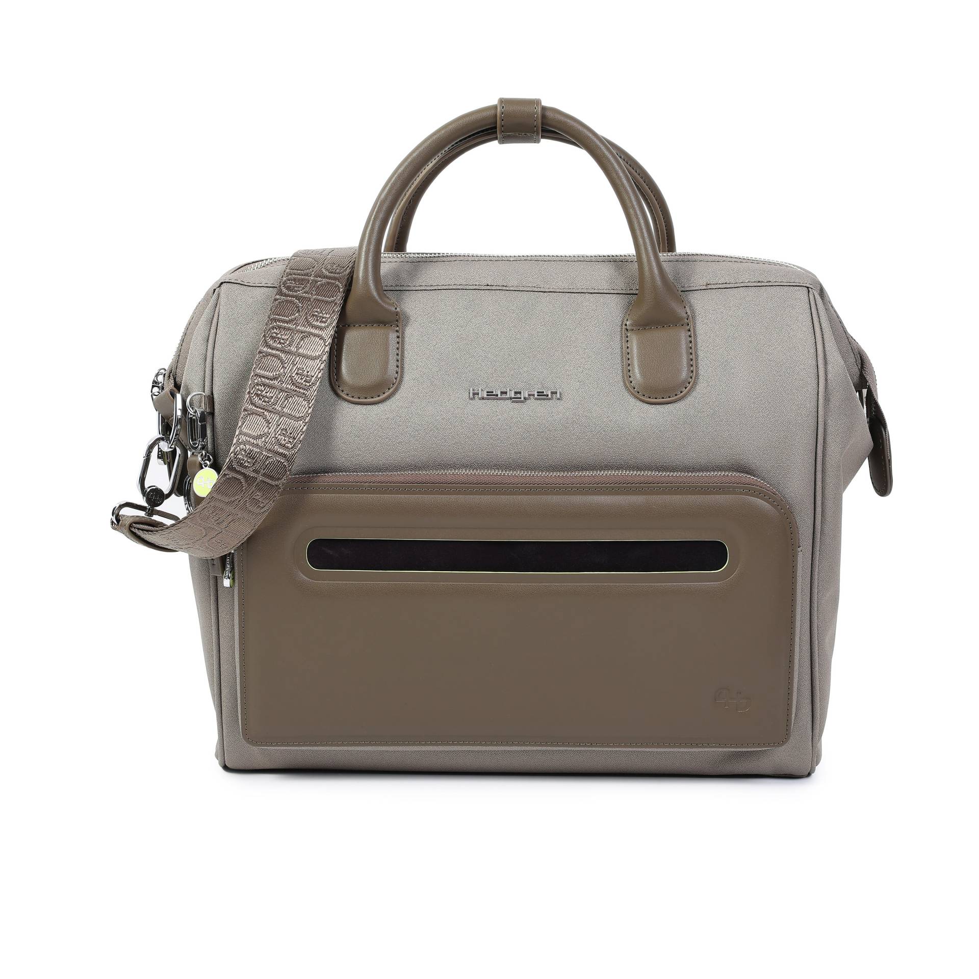 Hedgren - BRIEFCASE 14 + RFID vintage taupe - Gr. - L von Hedgren
