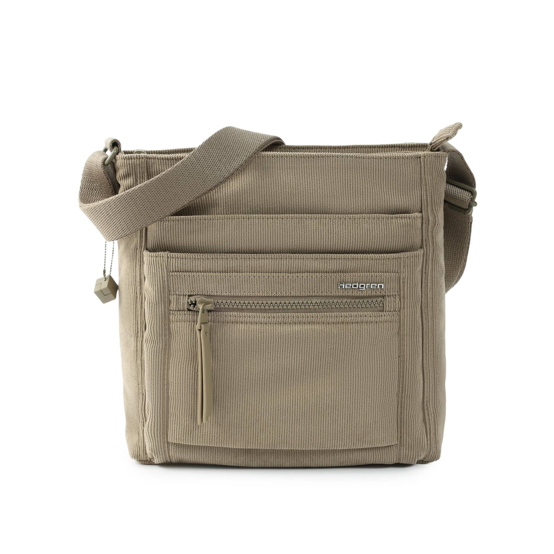 Hedgren - CROSSOVER + RFID corduroy string beige von Hedgren