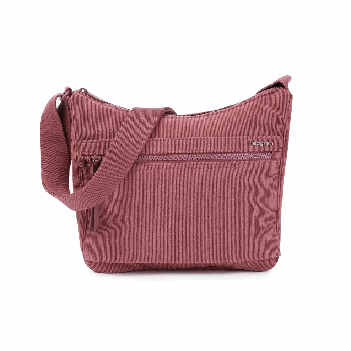 Hedgren Inner City 2 Harpers S Schultertasche RFID 28 cm - Corduroy Dusty Rose von Hedgren