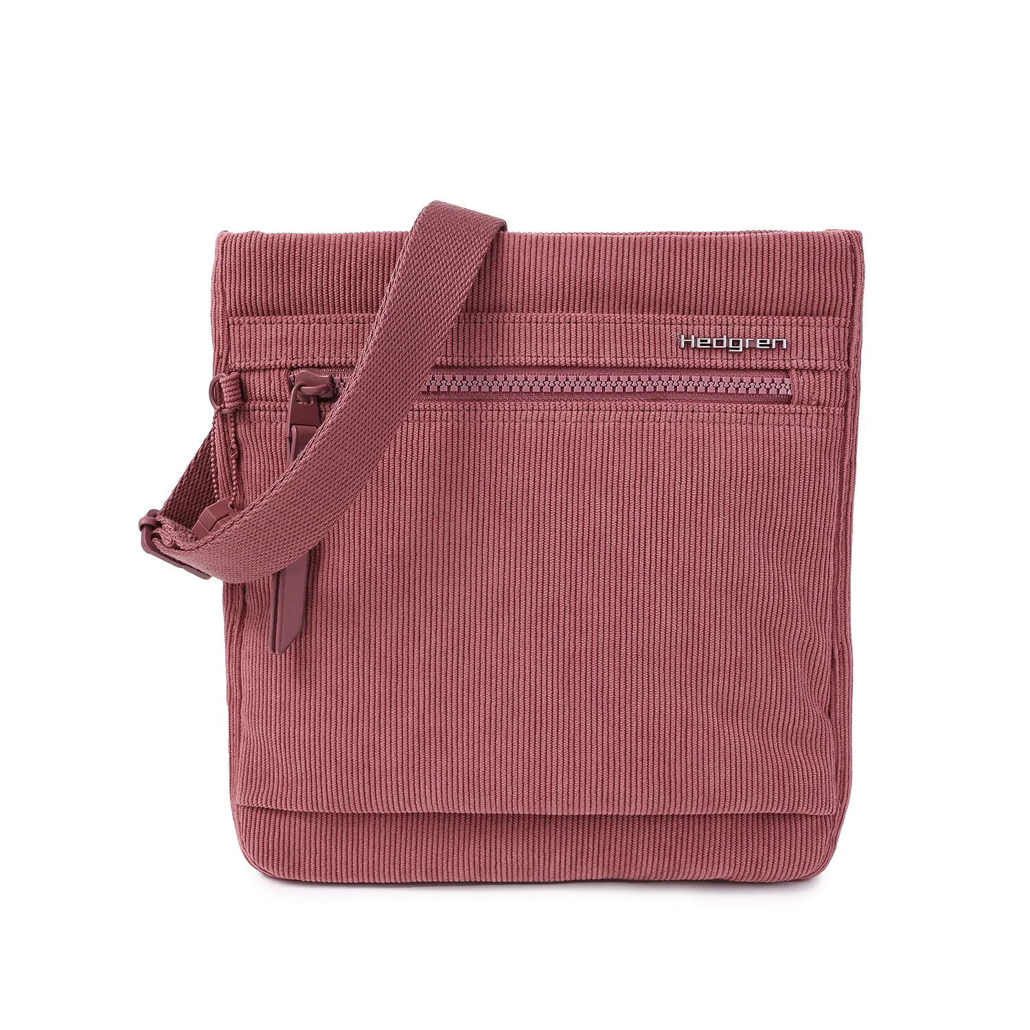Hedgren Inner City 2 Leonce RFID Umhängetasche 21 cm - Corduroy Dusty Rose von Hedgren