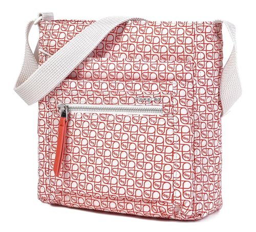 Hedgren Mujer Crossover RFID, Coral/Grey Signature von Hedgren