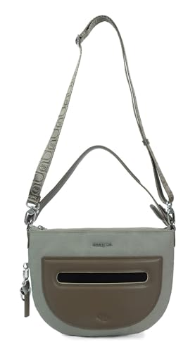 Hedgren Unisex BONBON L Halfmoon Crossover L + RFID, Vintage Taupe von Hedgren