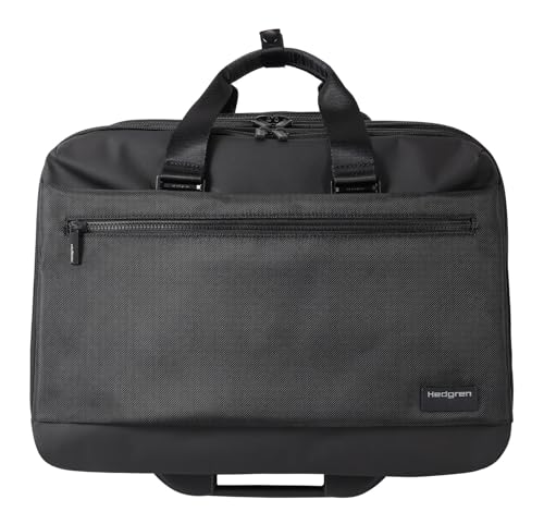 Hedgren Unisex Card Rolling Tote 15,6" + RFID, Schwarz von Hedgren