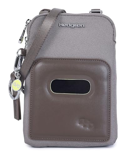 Hedgren Unisex Cortado Phone Bag + RFID, Vintage Taupe von Hedgren