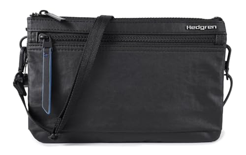 Hedgren Unisex Emma Tasche, Schwarz (Creased Black) von Hedgren