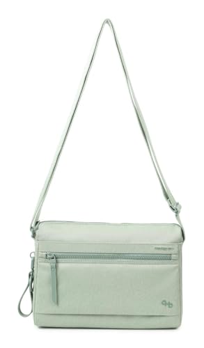 Hedgren Unisex Eye M Shoulder Bag MEDIUM + RFID, Jean Lily Pad von Hedgren