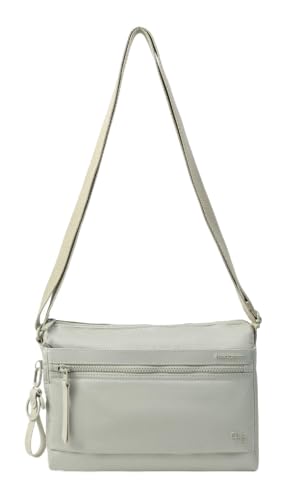 Hedgren Unisex Eye M Shoulder Bag MEDIUM + RFID, Jean Pussywillow Grau von Hedgren
