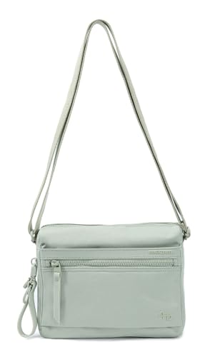 Hedgren Unisex Eye Shoulder Bag + RFID, Jean Pussywillow Grau von Hedgren