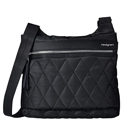 Hedgren Unisex Glaube Umhängetasche, Quilted Black von Hedgren