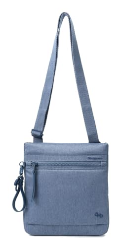 Hedgren Unisex LEONCE SMALL Vertical Crossover + RFID, Jean Vintage Indigo von Hedgren
