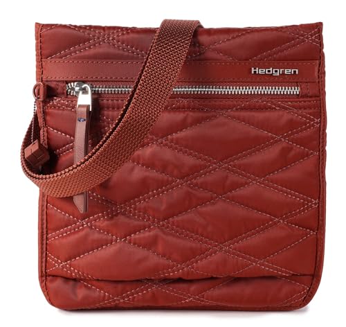 Hedgren Unisex Leonce Tasche, New Quilt Brandy Brown von Hedgren