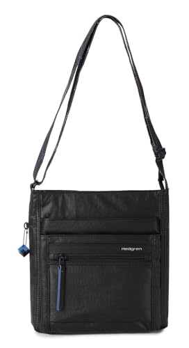 Hedgren Unisex Orva Tasche, Schwarz (Creased Black) von Hedgren