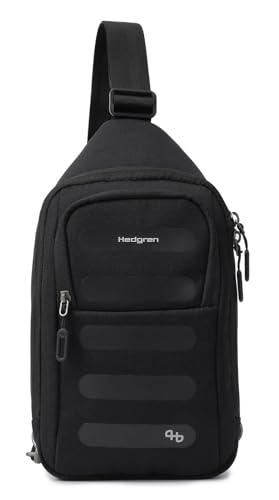 Hedgren Unisex Sling Bag + RFID, Schwarz von Hedgren
