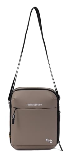 Hedgren Unisex Walk MEDIUM Crossover + RFID, Vintage Beige Eco von Hedgren