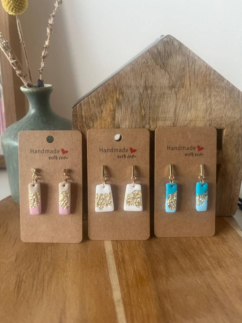 Ohrringe Aus Polymer Ton in Hellen Farben Und Hypoallergenen Ohrstecker Ohrringe Aus Polymer Ton in Hellen Farben Und Hypoallergenen Ohrstecker von HediundHevi