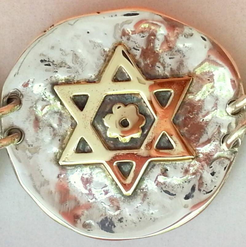 Magen David Anhänger, Davidstern, Davidschild Stern, Israel, Jüdisch, Judaica, Kabbala, Made in Israel von HedvaElanyJewelry
