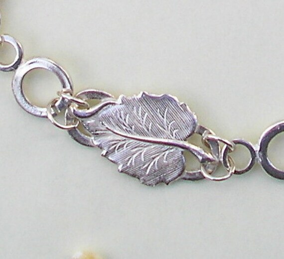 Silber Blätter Halskette Sterling Mit Blättern von HedvaElanyJewelry