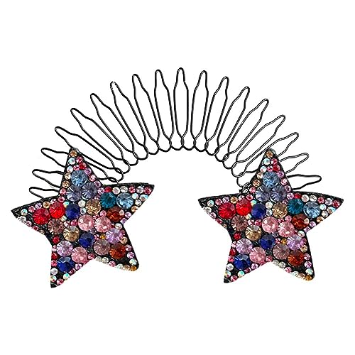 Unsichtbare Stern-Haarspange, dehnbare Haarspangen, Finishing Fixierkamm, bunt, unordentliche Werkzeuge, Fixierer für Mädchen, Haarstyling Unsichtbare Stern-Haarspange, dehnbare Haarspangen, Finishing Fixierkamm, bunt, unordentliche Werkzeuge, Fixierer für Mädchen, Haarstyling von HeeDz