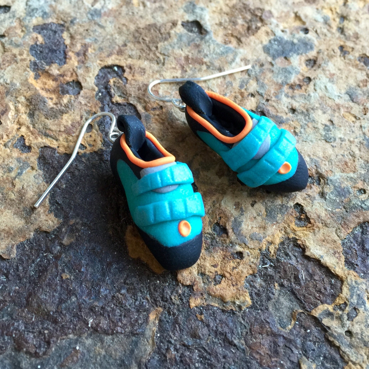 Individuelle Kletterschuh Ohrringe Personalisiertes Geschenk Für Kletterer Individuelle Kletterschuh Ohrringe Personalisiertes Geschenk Für Kletterer von HeelHooksClimbing