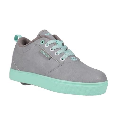 HEELYS Pro 20 Schuhe mit Rollen, Grau/Mint, 34 EU von Heelys