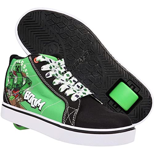 HEELYS Racer 20 Mid Minecraft (Little Kid/Big Kid/Adult), grün/schwarz, 45.5 EU von Heelys