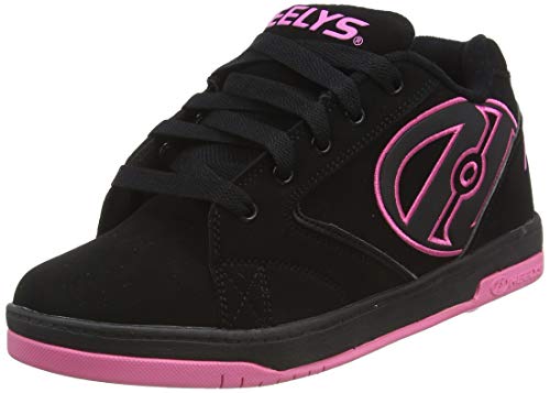 Heelys, Mädchen Propel 2.0 770291 Lauflernschuhe Sneakers, Mehrfarbig (Black/Hot Pink), 36.5 EU (4 UK) von Heelys