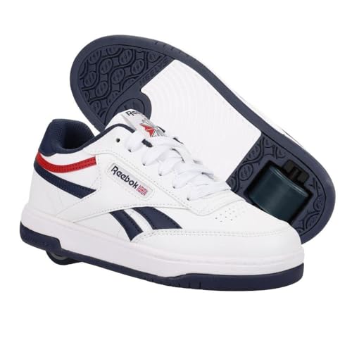 Heelys Club C Schuhe mit Rollen, Weiß/Marineblau/Rot, 38 EU von Heelys