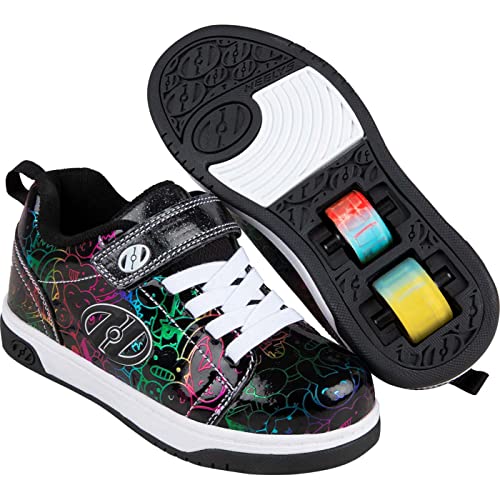 Heelys Dual Up X2, Schwarze Regenbogenfolie, 30 EU von Heelys