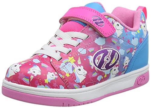 Heelys HLY-G2W-1635 Schuhe mit Rollen, Neon Pink Cyan Purple Unicorn, 21 EU von Heelys