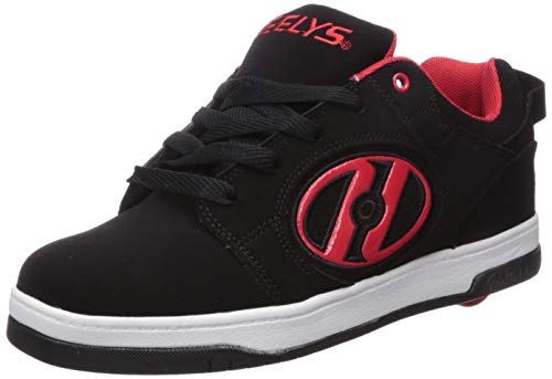 Heelys Herren Voyager (he100712) Nubuck Leichtathletik-Schuh, Schwarz Red, 43 EU von Heelys