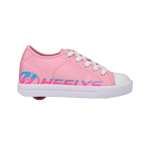 Heelys Klassisch Schuhe mit Rollen, Powder Pink Neon Pink Cyan, 35 EU von Heelys